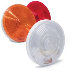 4\" Round Sealed Light with 3-Prong Connector