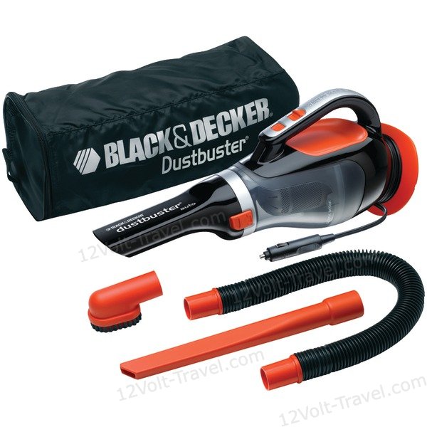 Black & Decker BDH1220AV Portable 12 Volt Auto Car Vacuum - 12Volt