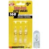 Heavy Duty Automotive Replacement Bulbs - #168, Clear, 6-Pack Value Pack