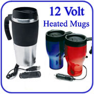 12-Volt Heated Coffee Mugs