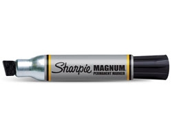 single sharpie markers